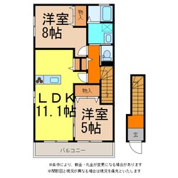 シャルマンの物件間取画像